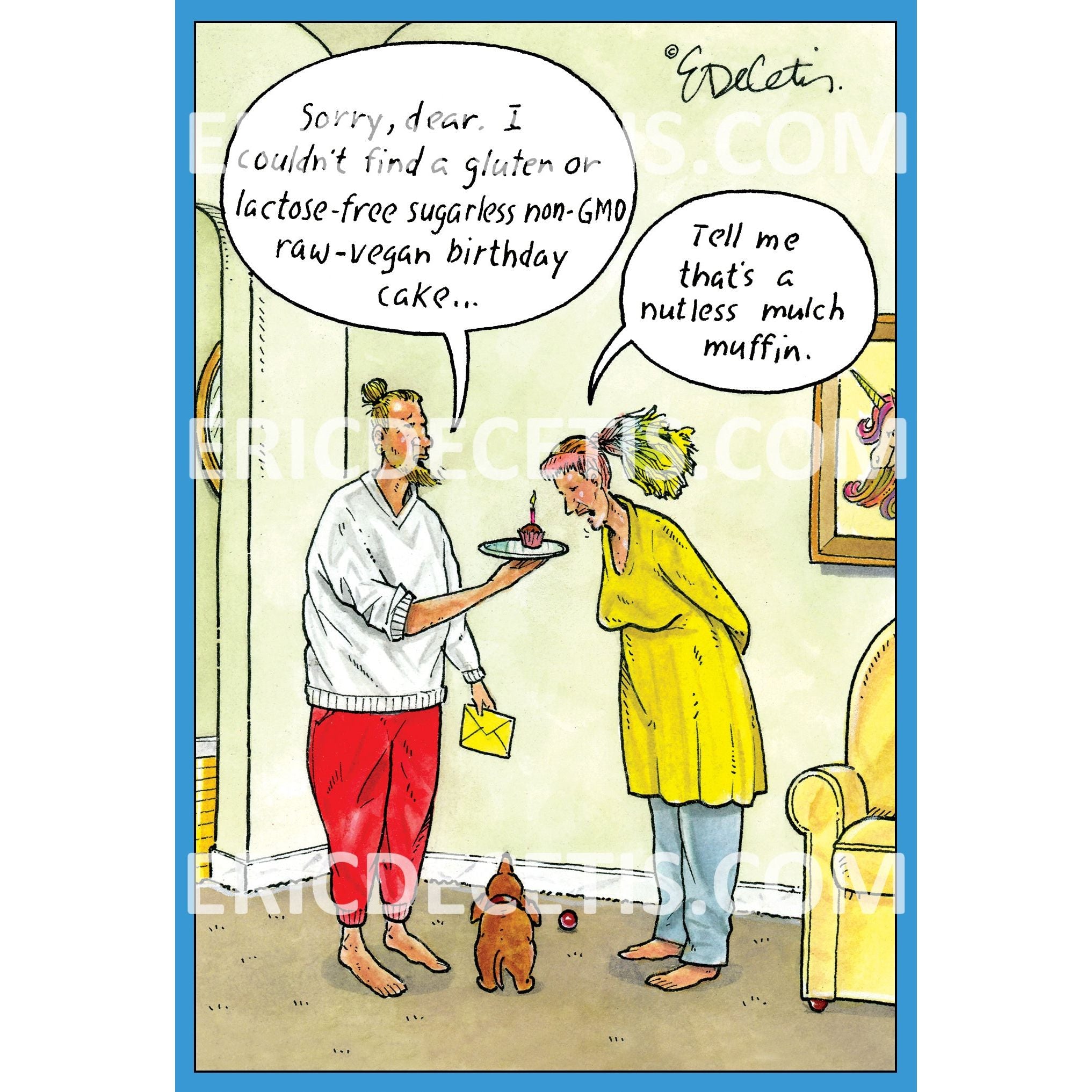 Hipster Birthday Card Eric Decetis 30458 - Cardmore